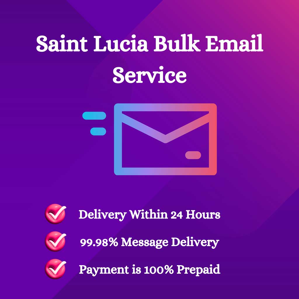 Saint-Lucia-Bulk-Email-Service