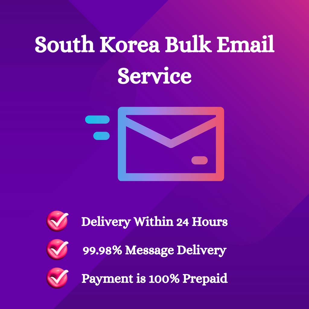 South-Korea-Bulk-Email-Service