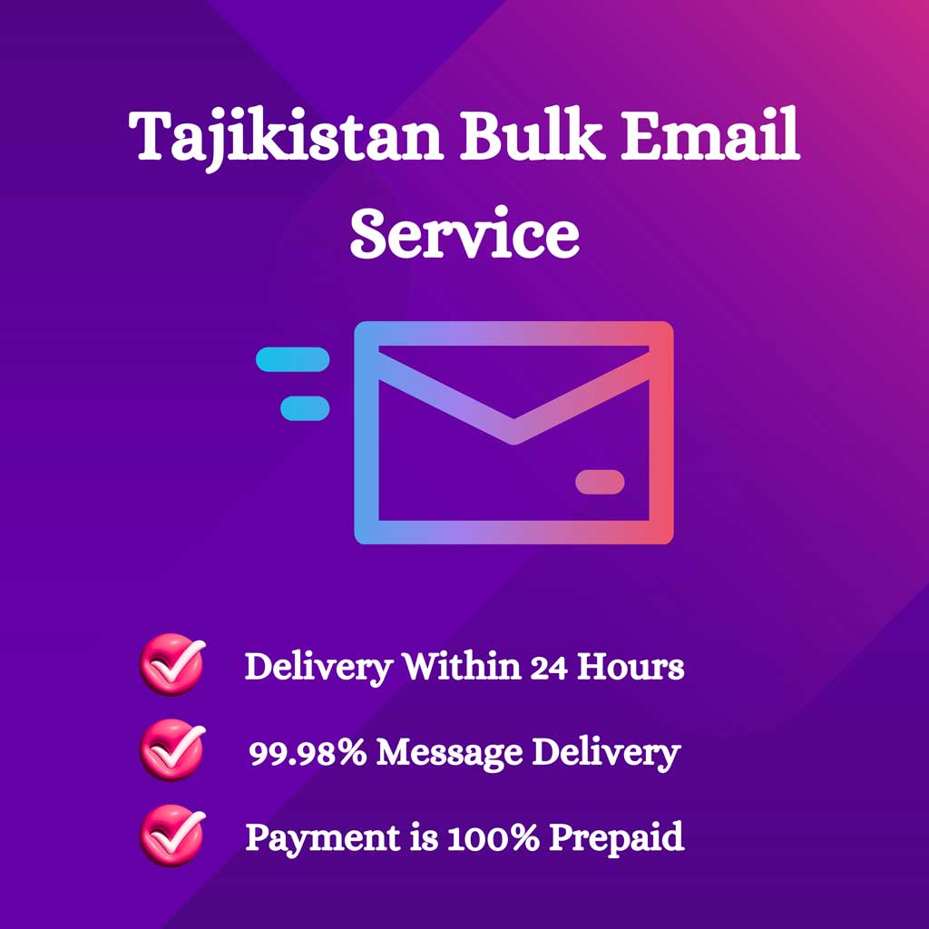 Tajikistan-Bulk-Email-Service