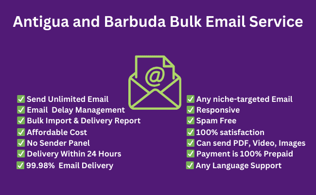 Antigua and Barbuda Bulk Email Service