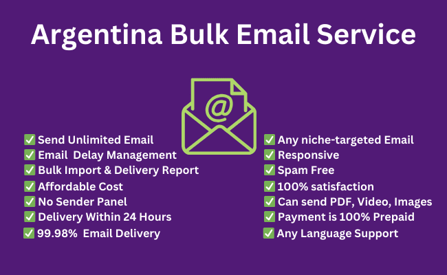 Argentina Bulk Email Service