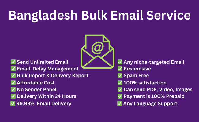 Bangladesh Bulk Email Service