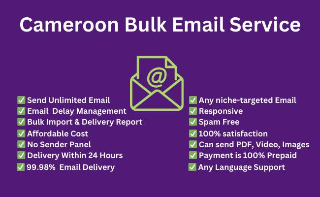 Cameroon Bulk Email Service