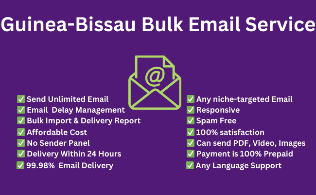 Guinea Bissau Bulk Email Service