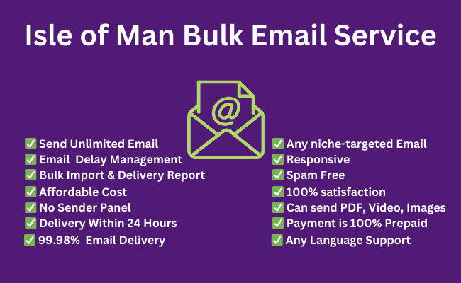 Isle of Man Bulk Email Service