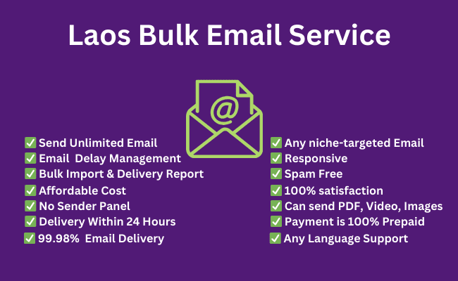 Laos Bulk Email Service