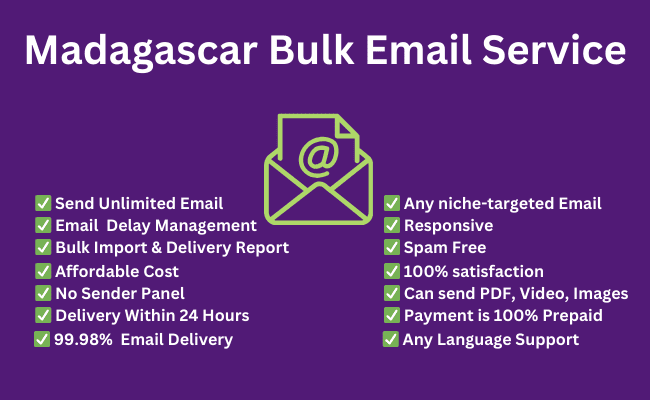 Madagascar Bulk Email Service