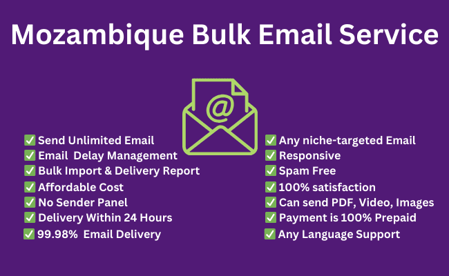 Mozambique Bulk Email Service