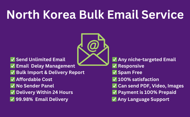 North Korea Bulk Email Service