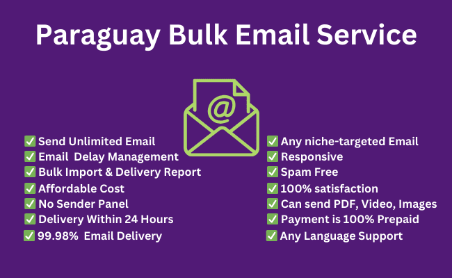 Paraguay Bulk Email Service