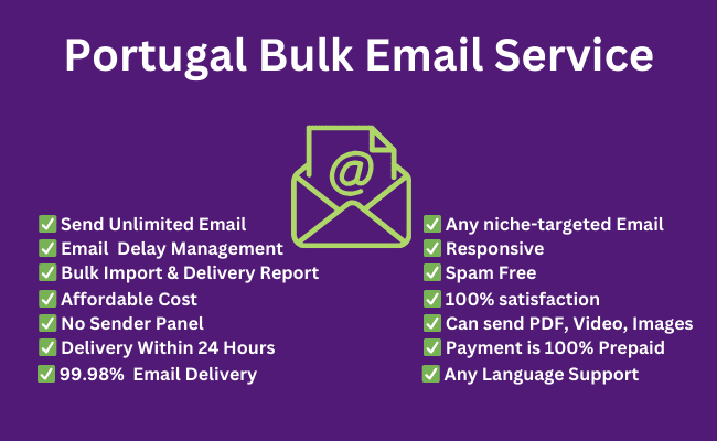 Portugal Bulk Email Service