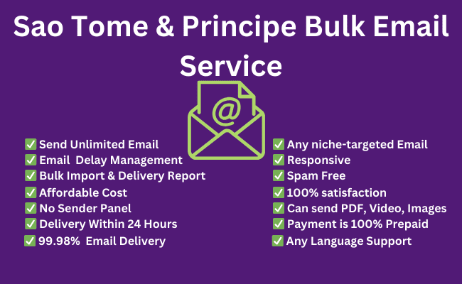 Sao Tome & Principe Bulk Email Service