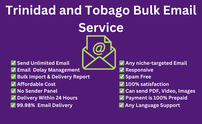 Trinidad and Tobago bulk email service